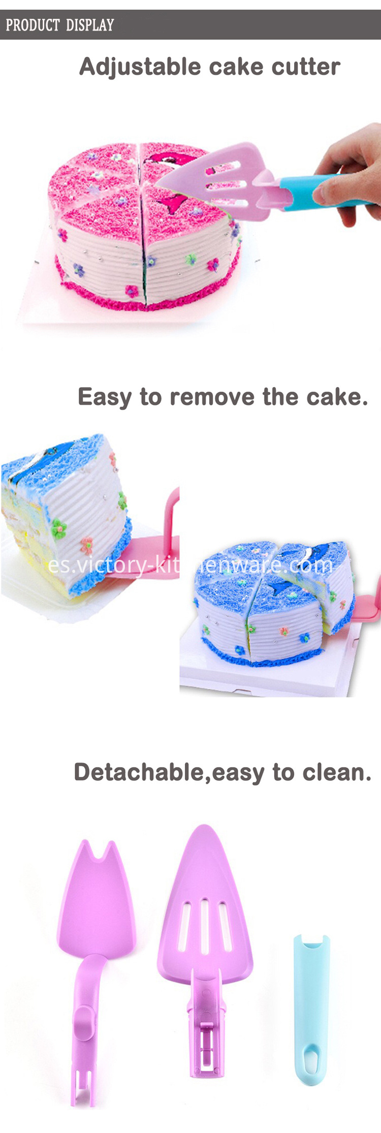 pala para pasteles cake shovel